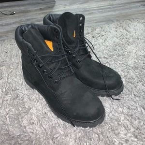 Black Timberlands Boots